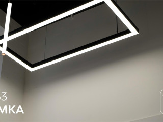 The series of functional pendant frame LED luminaires, Frame.