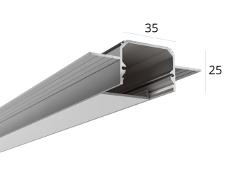 Aluminium LED profile LINE 3525 FANTOM