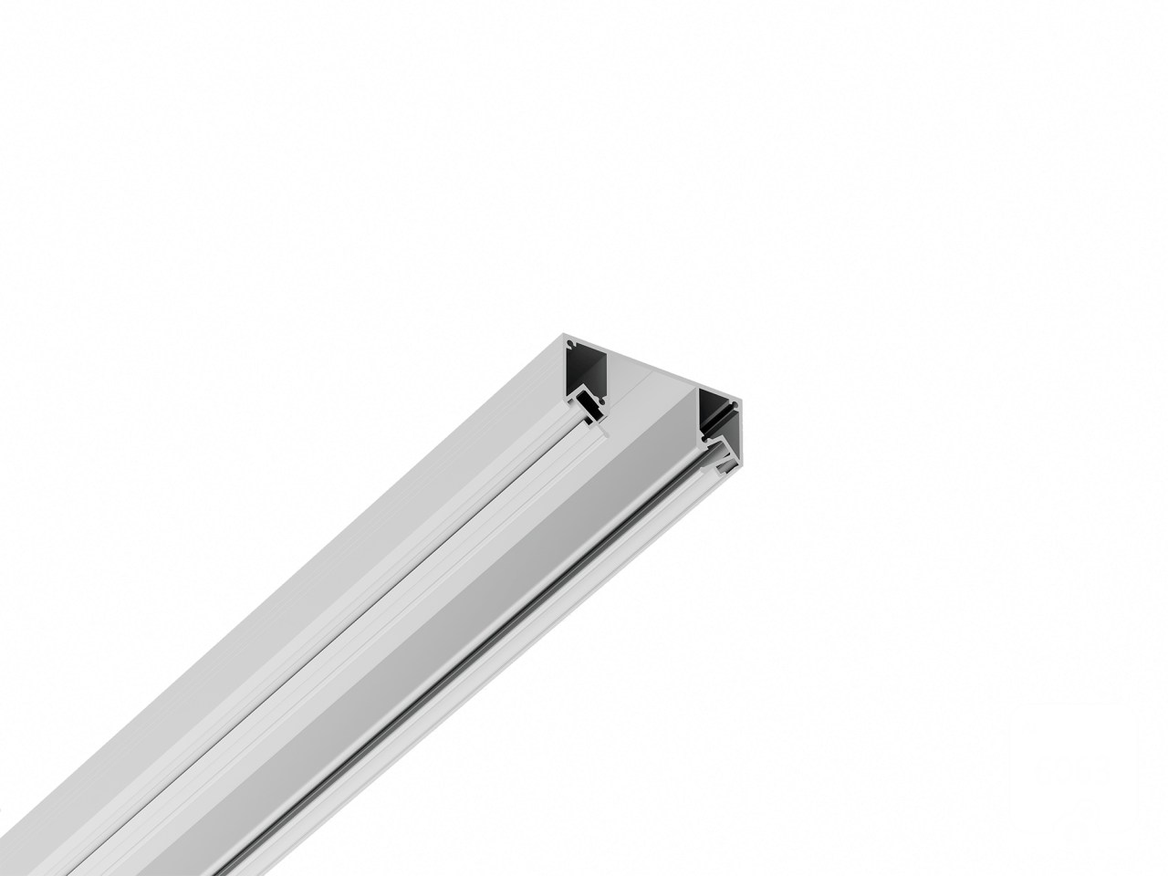 Supporting profile  6063 STC S35 for stretch ceiling