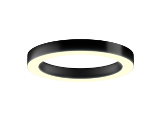 Lamp 6063 Ring (RAL9005/625mm/LT70 — 3K/59W)