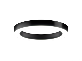Lamp 6063 Ring (RAL9005/625mm/LT70 — 4K/59W)