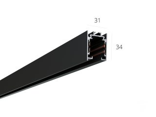 Трек 6063 TR4 RAL9005 — 625мм