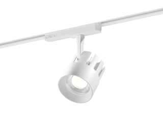 Трековый светильник 6063 Focus TR4 (RAL9003/15deg — 10-25W/3090)
