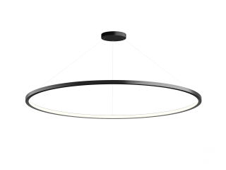 Lamp 6063 Rim (RAL9005/D1050/LT70 — 4K/46,2W/120deg)