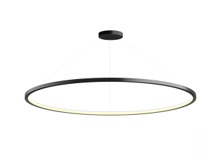 Lamp 6063 Rim (RAL9005/D1050/LT70 — 3K/46,2W/120deg)