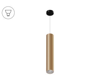 Подвесной светильник Trunk Hang (GOLD/D55/320mm — GU10)