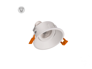 Рамка для LED модуля POINT Twist  (RAL9003 — MR16/GU10)